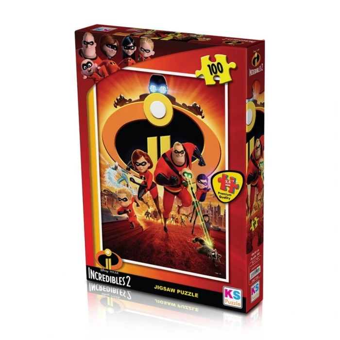 ieg™ INC714 NessiWorld Incredibles / 100 Parça Puzzle