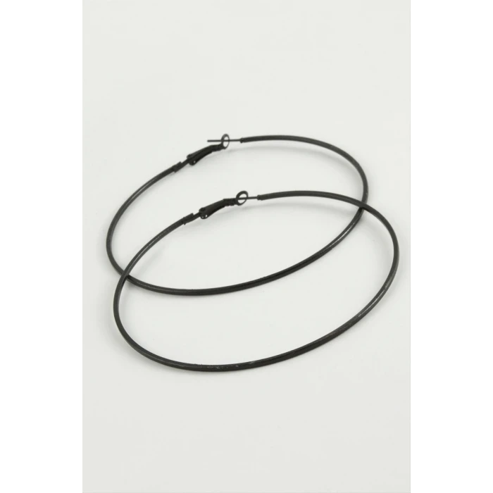 ieg™ İnce Boru Metal Halka Küpe 8-9-10 cm