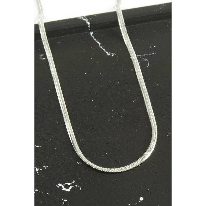 ieg™ İnce İtalyan Zincir Çelik Kolye 45 cm