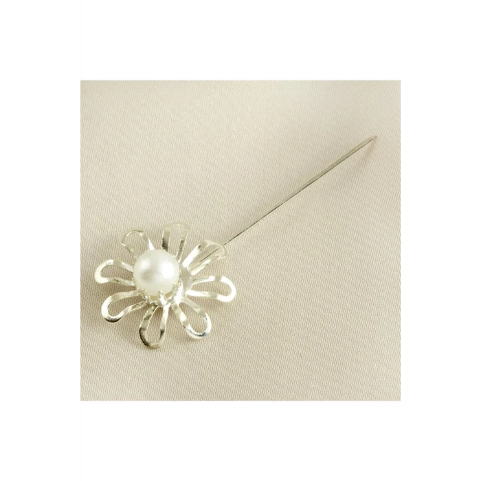 ieg™ İnci Çiçek Eşarp İğnesi