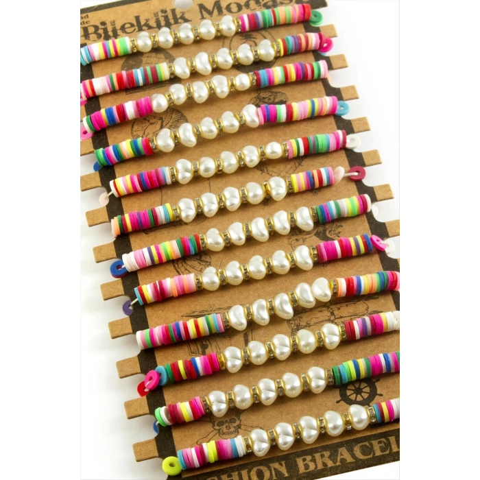 ieg™ İnci Fimo Boncuk Bileklik