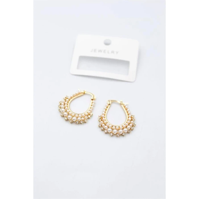 ieg™ İncili Küpe - Altın