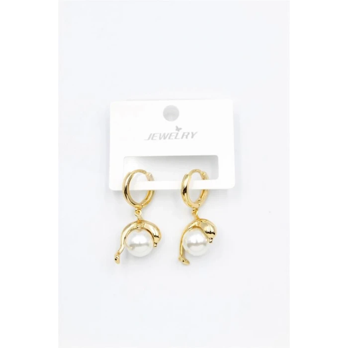 İEG İncili Yunus Küpe - Altın