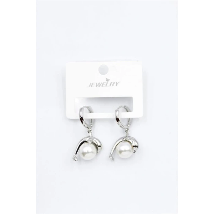 İEG İncili Yunus Küpe - Gümüş