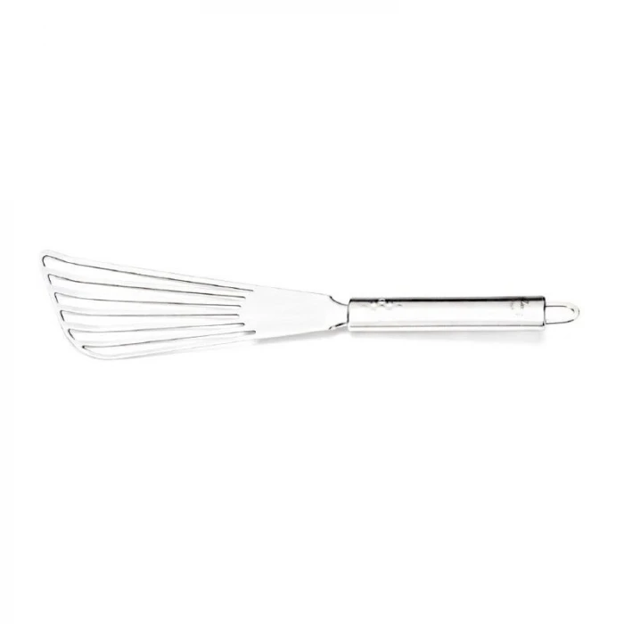 ieg™ İnoks Eğri Krep Spatulası Krep Omlet Çevirici