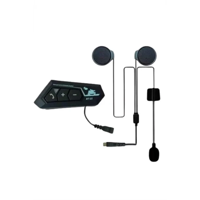 ieg™ Intercom Bluetooth Kask Kulaklık Motosiklet Kulaklık 5.0 Bluetooth