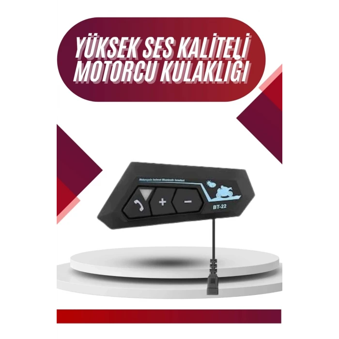 ieg™ Intercom Bluetooth Kask Kulaklık Motosiklet Kulaklık 5.0 Bluetooth