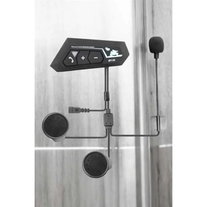 ieg™ İnterkom Intercom Kask Kulaklık Bt22 Bluetooth Motosiklet Kulaklık 5.0 Bluetooth