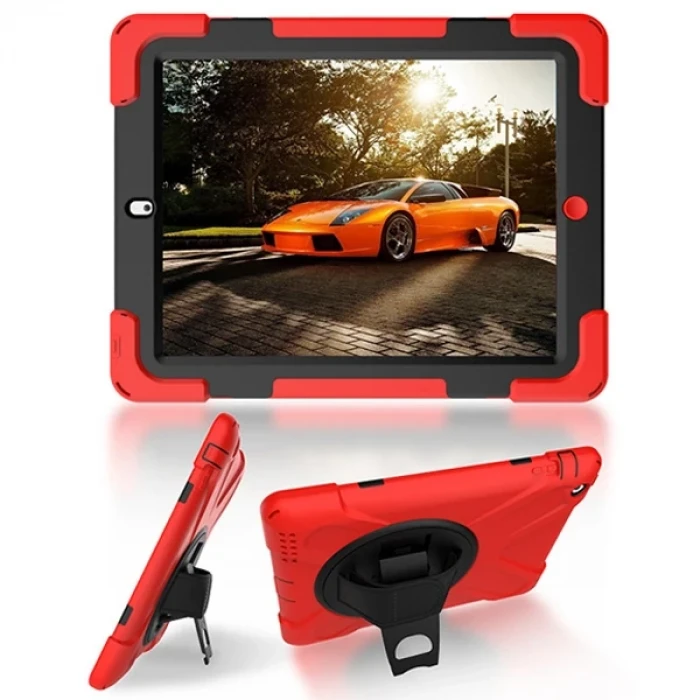 ieg™ İpad 2/ipad 3/ipad 4/shockproof 3 Katmanlı Standlı Zırh Kılıf
