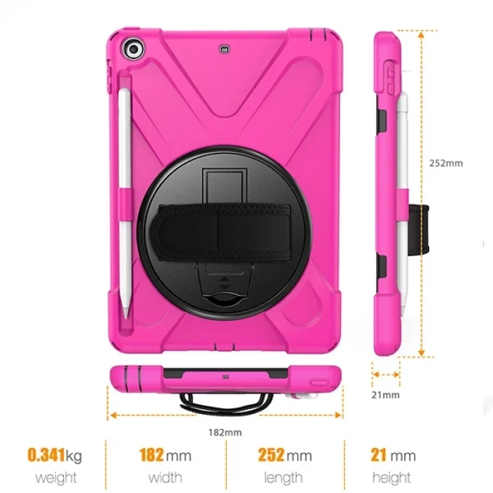 ieg™ İpad 9.72017 İpad 9.7 2018 Kalem Yerli Standlı Zırh Kılıf/shockproof Case