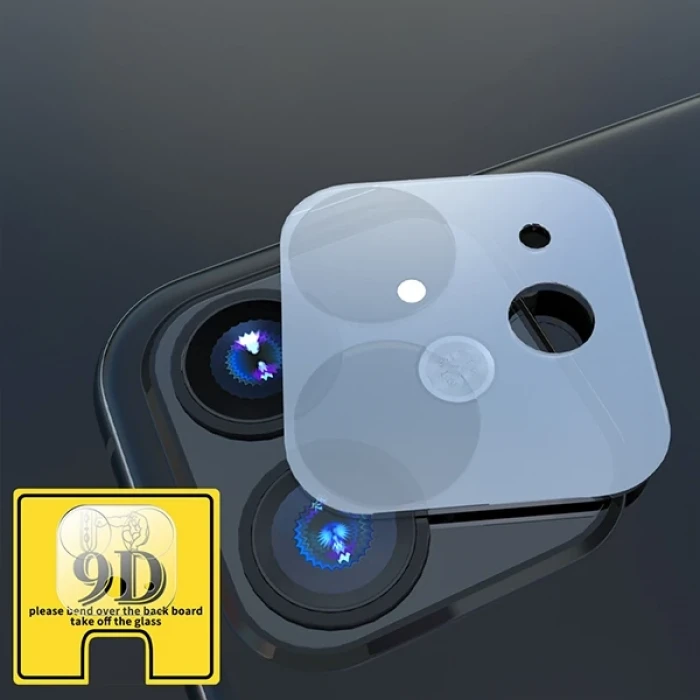 ieg™ İphone 11 6.1 Full Tempered Kamera Koruyucu Kırılmaz Cam