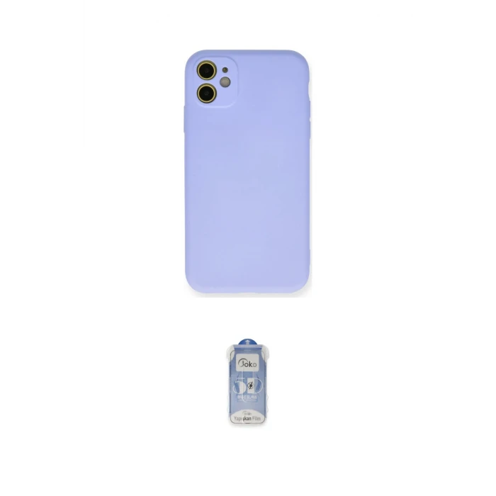ieg™ iPhone 11 Kılıf Ahenk Serisi - Siyah Joko Magic 5D Cam