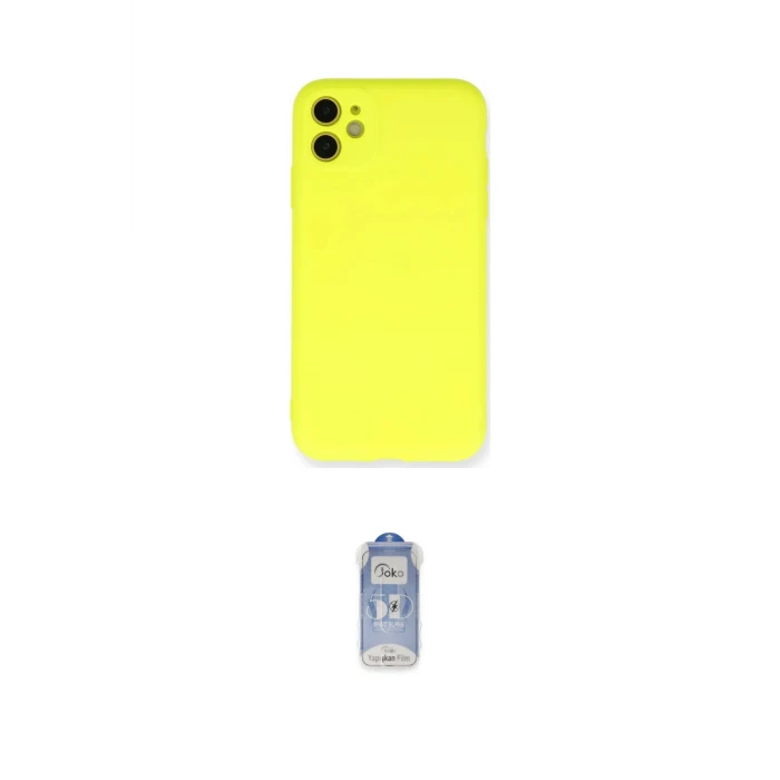 ieg™ iPhone 11 Kılıf Ahenk Serisi - Siyah Joko Magic 5D Cam