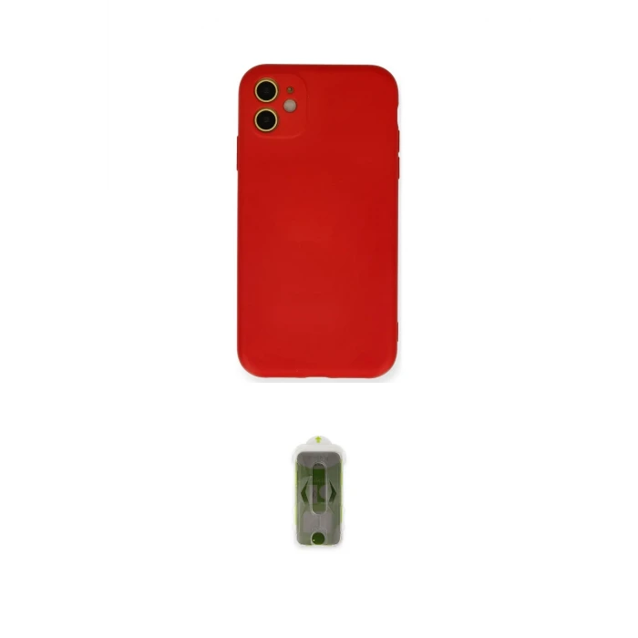 ieg™ iPhone 11 Kılıf Ahenk Serisi - Siyah Joko Magic 5D Hayalet Cam