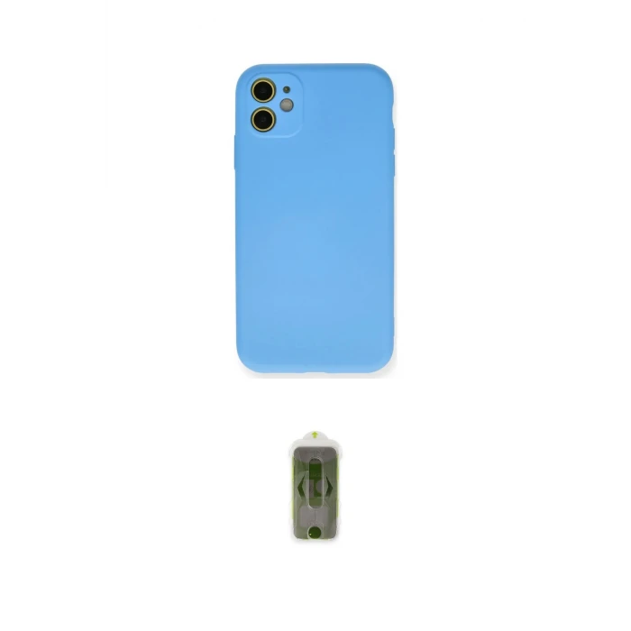 ieg™ iPhone 11 Kılıf Ahenk Serisi - Siyah Joko Magic 5D Hayalet Cam