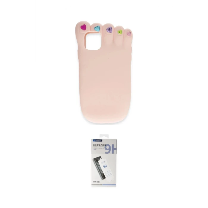 ieg™ iPhone 11 Kılıf Akış Yansıma - Şeffaf Uv Polymer Nano Ekran Koruyucu