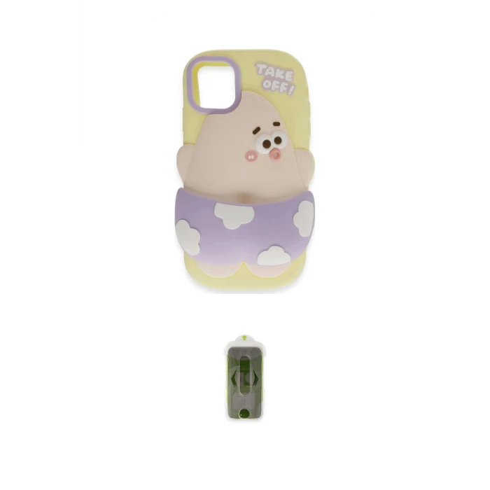 ieg™ iPhone 11 Kılıf Akış Yansıma - Siyah Joko Magic 5D Hayalet Cam