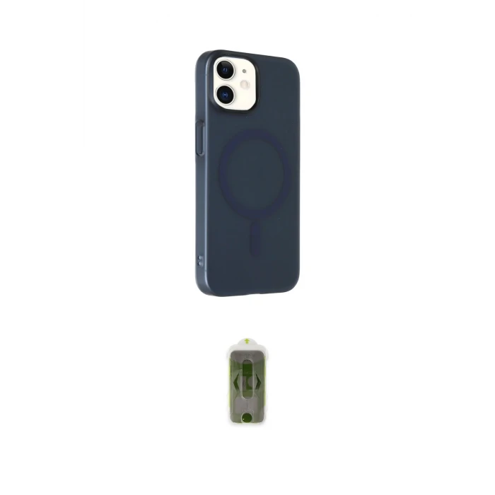 ieg™ iPhone 11 Kılıf Çekirdek Modern Prime - Siyah Joko Magic 5D Hayalet Cam