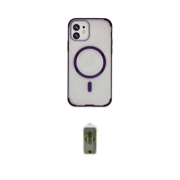 ieg™ iPhone 11 Kılıf Eksen Klasik Koleksiyonu - Siyah Joko Magic 5D Hayalet Cam