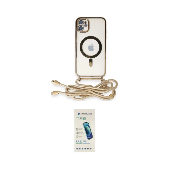 ieg™ iPhone 11 Kılıf Eksen Özel Seri - Şeffaf Pasifik Cam Ekran Koruyucu