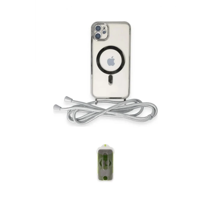 ieg™ iPhone 11 Kılıf Eksen Özel Seri - Siyah Joko Magic 5D Hayalet Cam