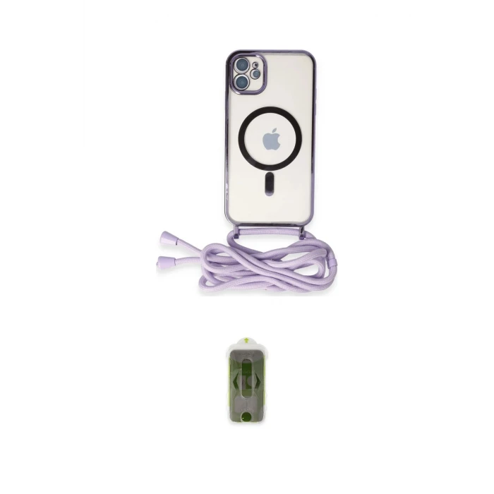 ieg™ iPhone 11 Kılıf Eksen Özel Seri - Siyah Joko Magic 5D Hayalet Cam