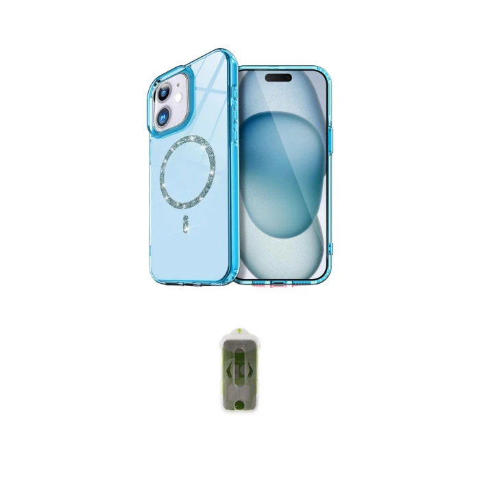 ieg™ iPhone 11 Kılıf Kıvılcım Form Prime - Siyah Joko Magic 5D Hayalet Cam