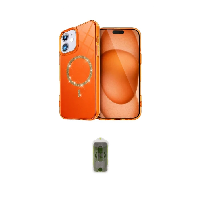 ieg™ iPhone 11 Kılıf Kıvılcım Form Prime - Siyah Joko Magic 5D Hayalet Cam