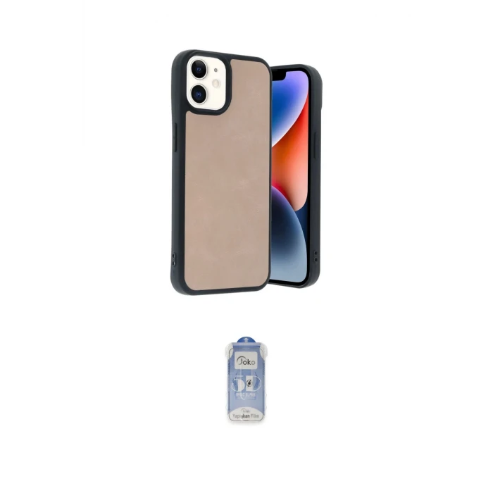 ieg™ iPhone 11 Kılıf Kıvılcım Işık Serisi - Siyah Joko Magic 5D Cam