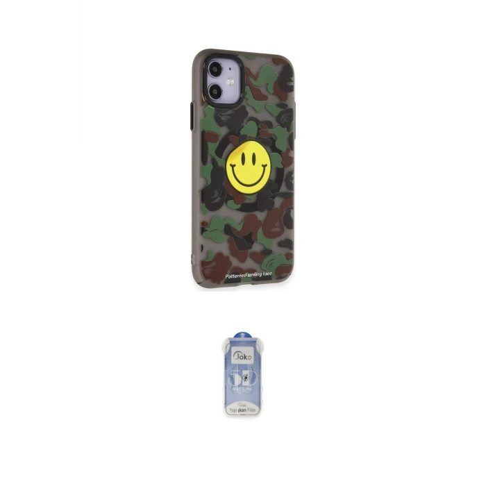 ieg™ iPhone 11 Kılıf Nova Doku Koleksiyonu - Siyah Joko Magic 5D Cam