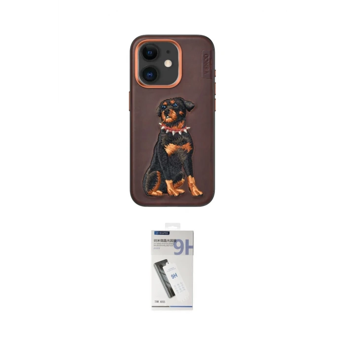ieg™ iPhone 11 Kılıf Nova Form Koleksiyonu - Şeffaf Uv Polymer Nano Ekran Koruyucu