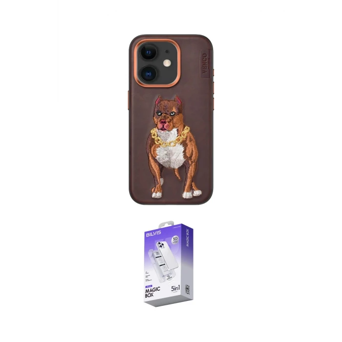 ieg™ iPhone 11 Kılıf Nova Form Koleksiyonu - Siyah Bilvis 5in1 3D Magic Cam Ekran Koruyucu