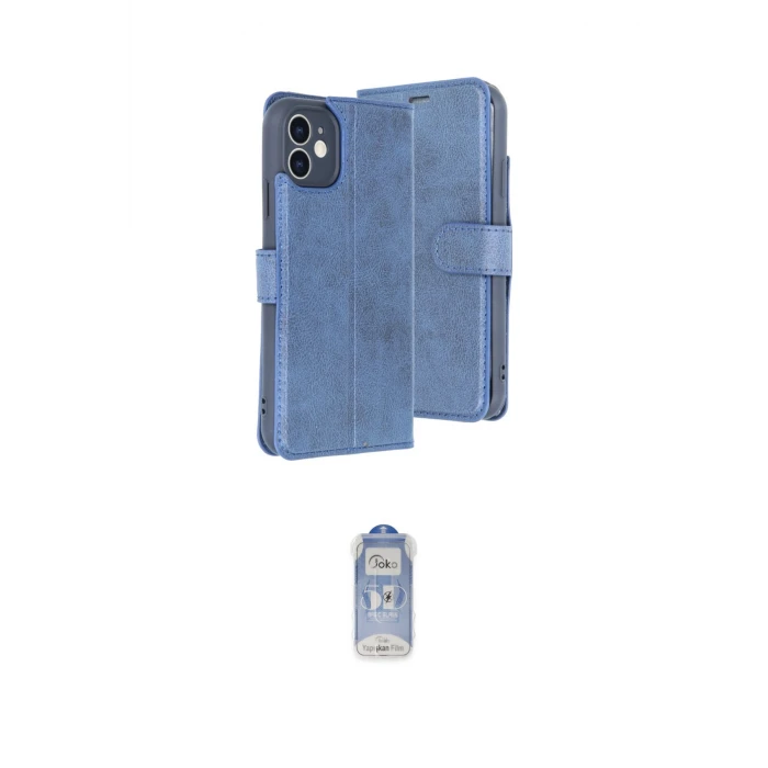 ieg™ iPhone 11 Kılıf Siluet Işık Serisi - Siyah Joko Magic 5D Cam