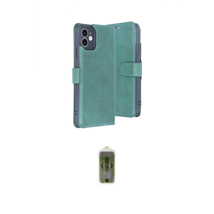 ieg™ iPhone 11 Kılıf Siluet Işık Serisi - Siyah Joko Magic 5D Hayalet Cam