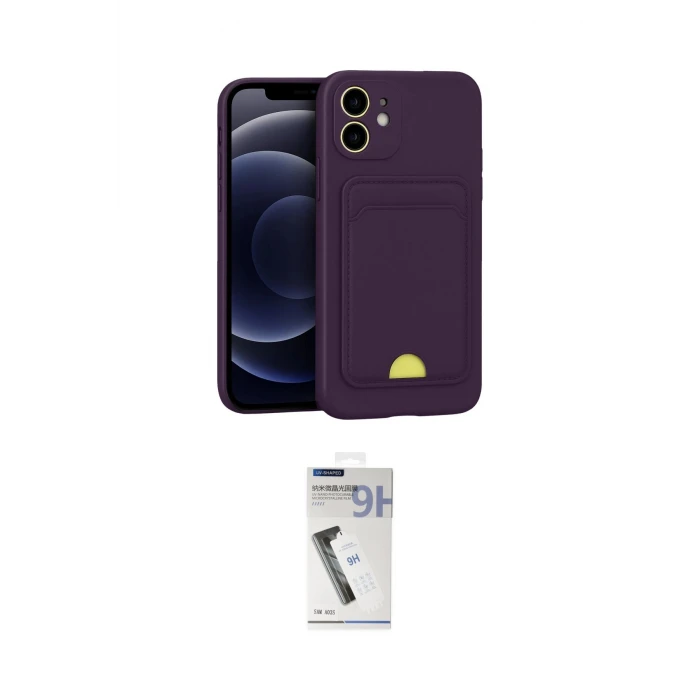 ieg™ iPhone 11 Kılıf Vadi Çizgi Prime - Şeffaf Uv Polymer Nano Ekran Koruyucu