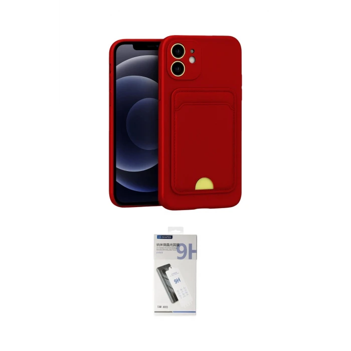 ieg™ iPhone 11 Kılıf Vadi Çizgi Prime - Şeffaf Uv Polymer Nano Ekran Koruyucu