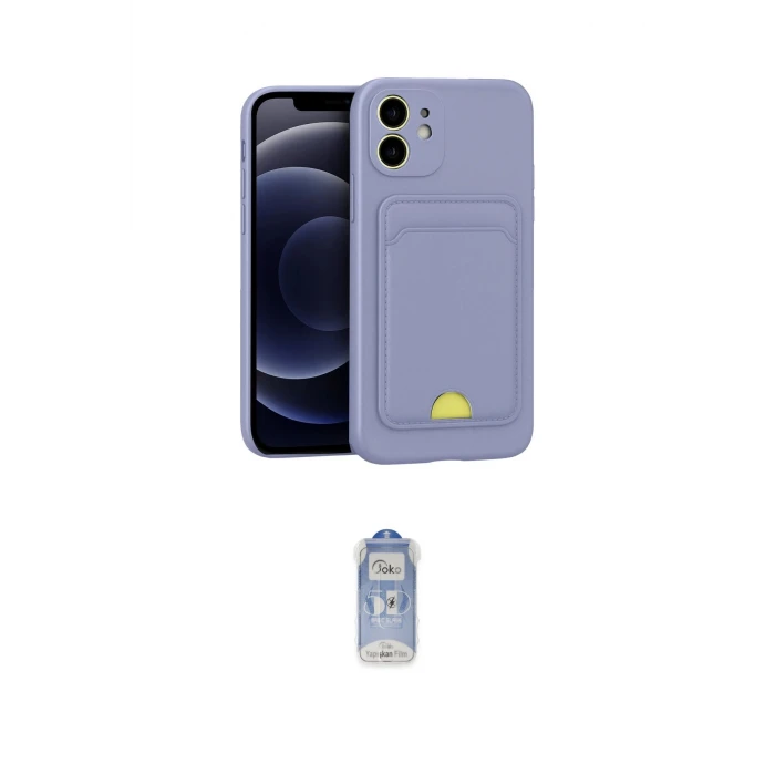 ieg™ iPhone 11 Kılıf Vadi Çizgi Prime - Siyah Joko Magic 5D Cam