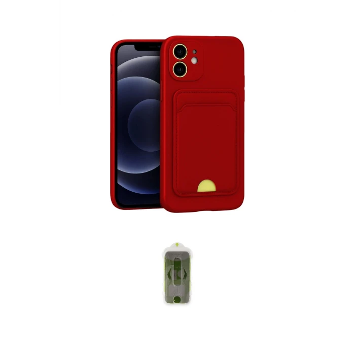 ieg™ iPhone 11 Kılıf Vadi Çizgi Prime - Siyah Joko Magic 5D Hayalet Cam