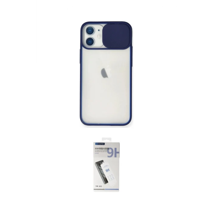 ieg™ iPhone 11 Kılıf Vadi Çizgi - Şeffaf Uv Polymer Nano Ekran Koruyucu