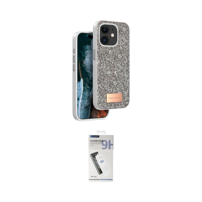 ieg™ iPhone 11 Kılıf Vadi Klasik Serisi - Şeffaf Uv Polymer Nano Ekran Koruyucu