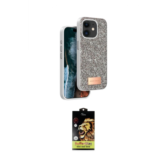 ieg™ iPhone 11 Kılıf Vadi Klasik Serisi - Siyah Buffer Cam Ekran Koruyucu