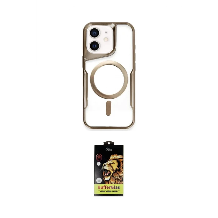 ieg™ iPhone 11 Kılıf Yadigar Klasik Özel Seri - Siyah Buffer Cam Ekran Koruyucu