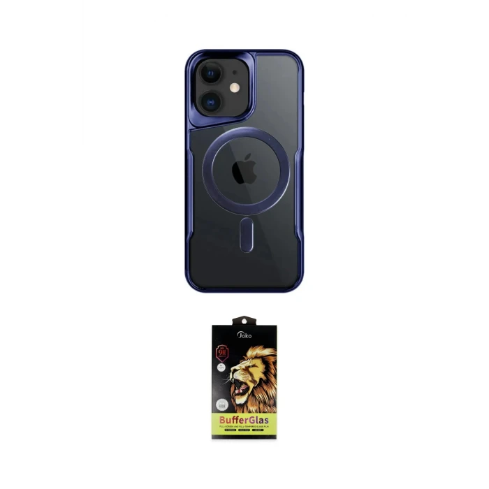 ieg™ iPhone 11 Kılıf Yadigar Klasik Özel Seri - Siyah Buffer Cam Ekran Koruyucu