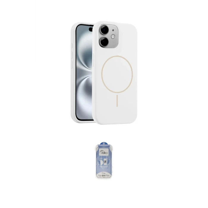 ieg™ iPhone 11 Kılıf Yankı Form Serisi - Siyah Joko Magic 5D Cam