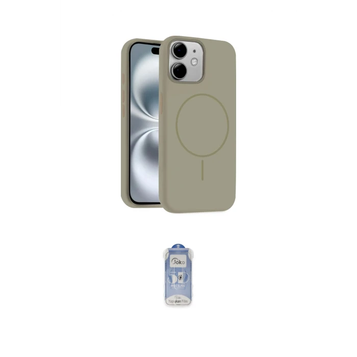 ieg™ iPhone 11 Kılıf Yankı Form Serisi - Siyah Joko Magic 5D Cam