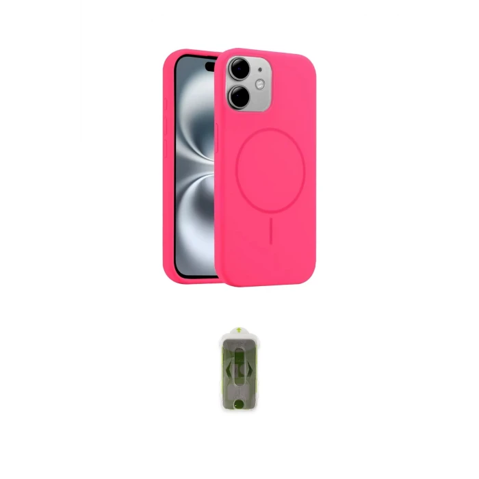 ieg™ iPhone 11 Kılıf Yankı Form Serisi - Siyah Joko Magic 5D Hayalet Cam