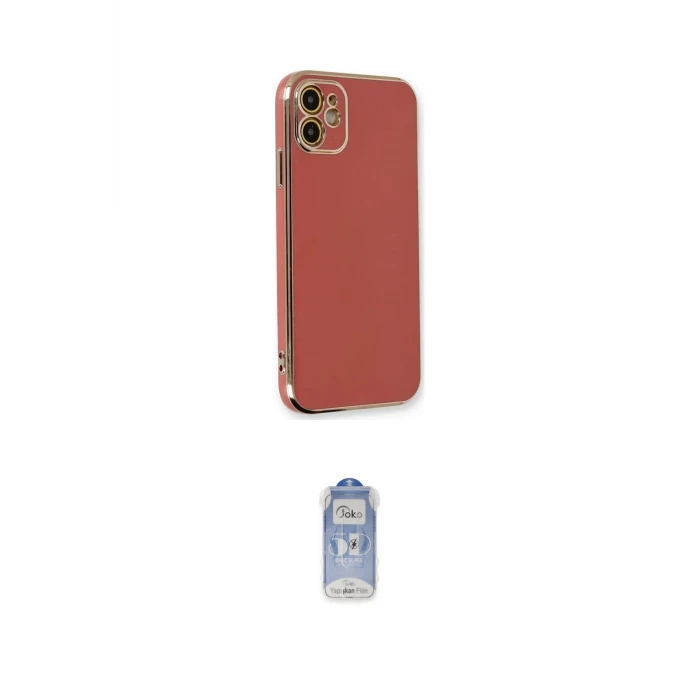 ieg™ iPhone 11 Kılıf Yankı Serisi - Siyah Joko Magic 5D Cam