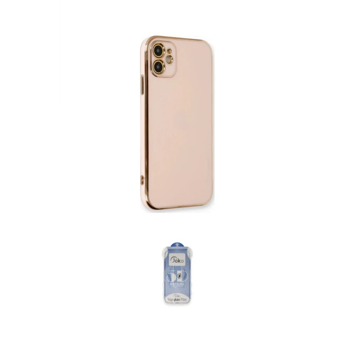 ieg™ iPhone 11 Kılıf Yankı Serisi - Siyah Joko Magic 5D Cam