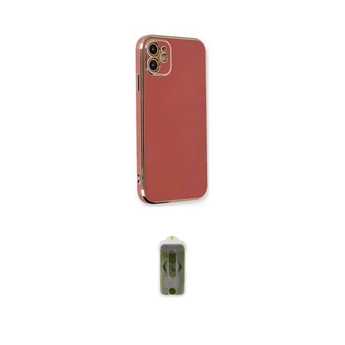 ieg™ iPhone 11 Kılıf Yankı Serisi - Siyah Joko Magic 5D Hayalet Cam