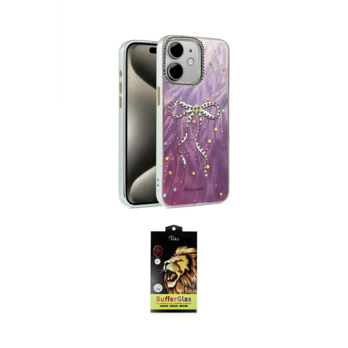 ieg™ iPhone 11 Kılıf Zirve Modern Prime - Siyah Buffer Cam Ekran Koruyucu